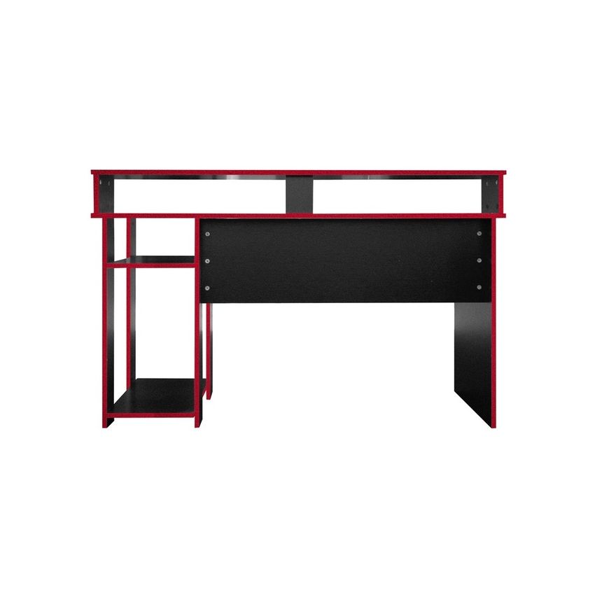 Linx Gaming Monitor Desk - Black / Red (Photo: 3)